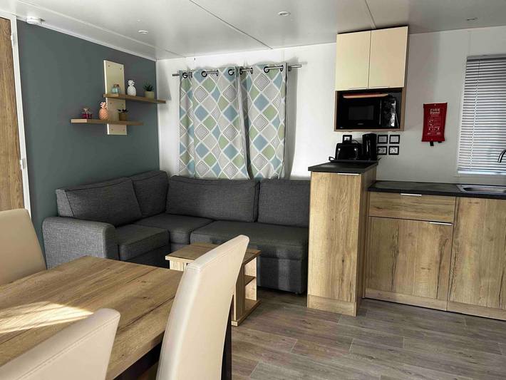 Camping pour 6 personnes, avec balcon/terrasse et vue, animaux acceptés en Loire-Atlantique - 3