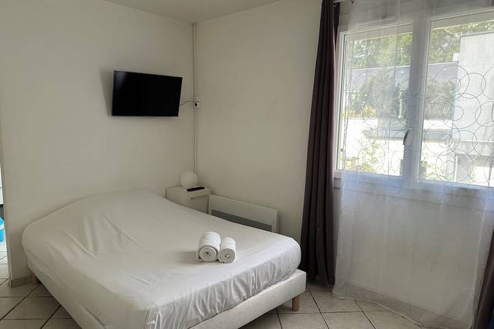 Gîte pour 2 personnes, avec balcon et jardin à Fondettes - 3