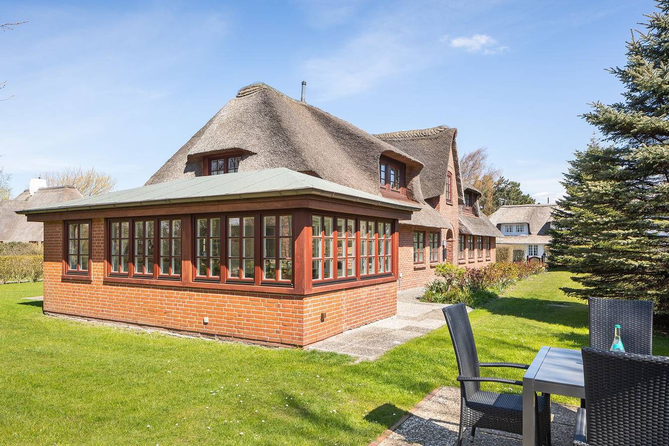 Aalernhüs - südöstliche Haushälfte eines historischen Friesenhauses in Keitum, Sylt (Gemeinde)