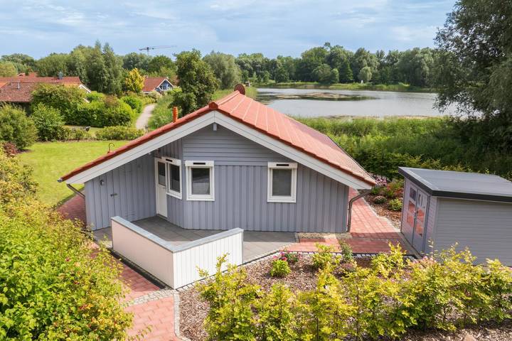 Ferienhaus mit Meerblick für 4 Personen, mit Terrasse und Garten