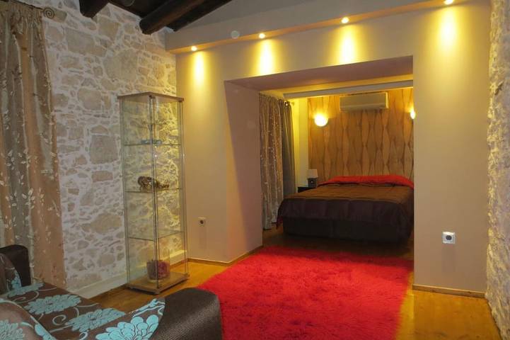 Villa in Giannoudi met Zwembad en Strand in Rethymno en omgeving