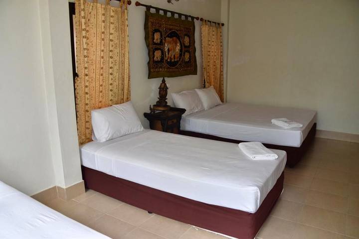 Station pour 3 personnes, avec terrasse et jardin à Lamai Beach - 4