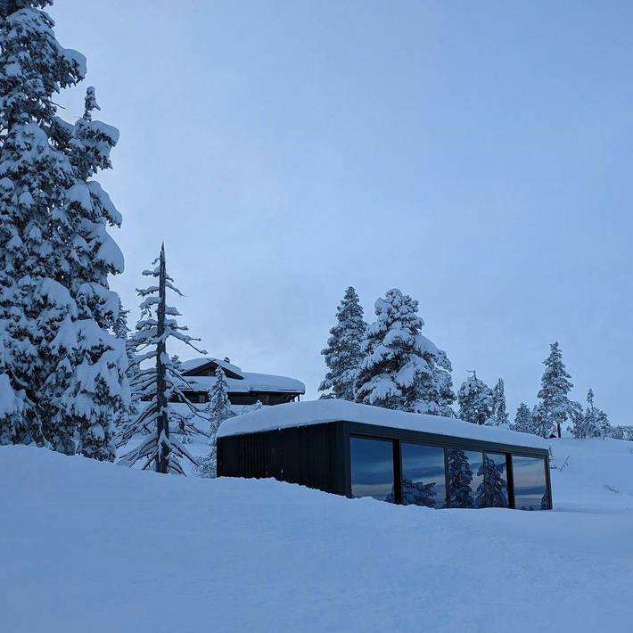 Feriehus for 4 personer, med terrasse og sauna i Viken