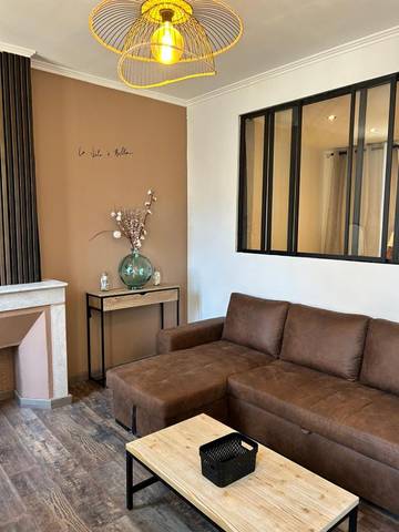 Gîte pour 2 personnes, avec vue dans Plage des Catalans