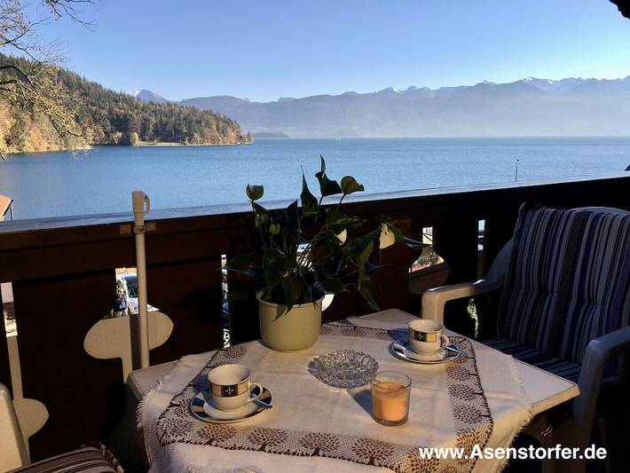 Ferienhaus für 4 Personen, mit Garten und Balkon sowie Seeblick am Walchensee