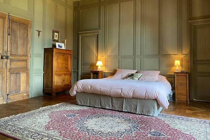 Château pour 14 personnes, avec jardin