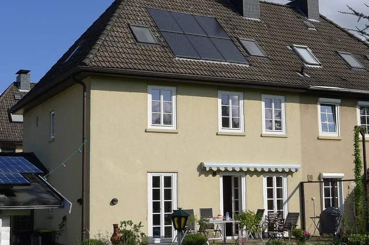 Altes Krupphaus auf der Heimaterde in Mülheim an der Ruhr, Ruhrgebiet
