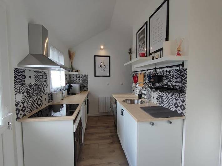 Maison de vacances pour 4 personnes, avec jardin