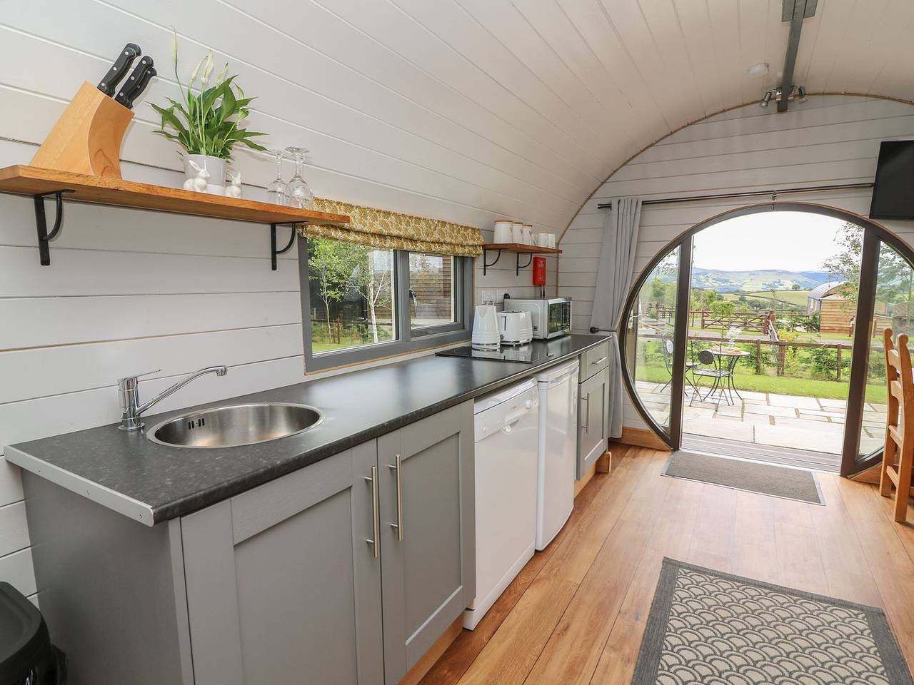 Woodland View in Powys