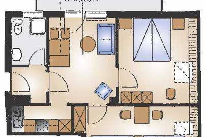 Ferienwohnung für 4 Personen, mit Garten in Waldeck