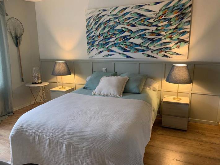 Maison de vacances pour 4 personnes, avec jardin et vue