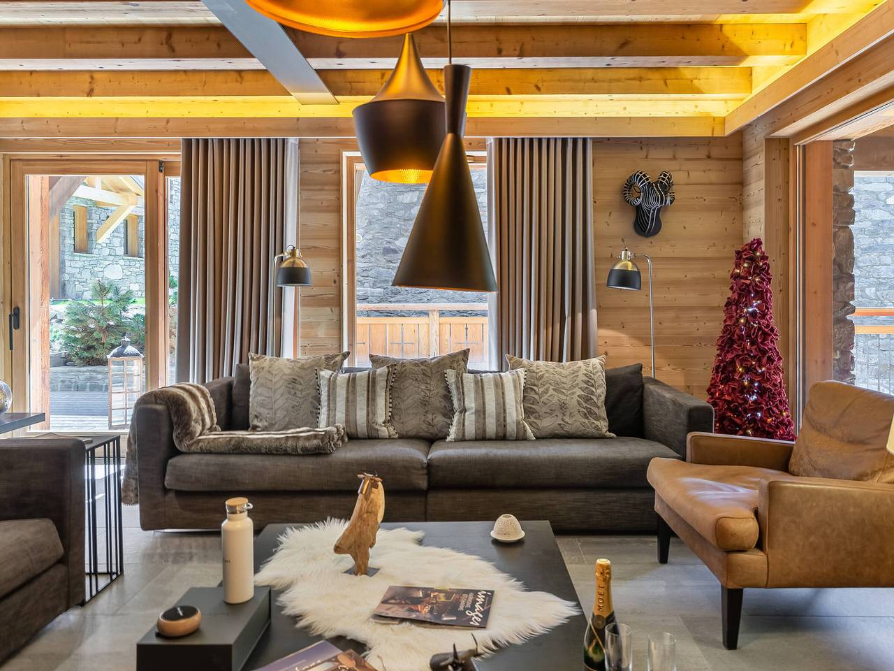 Geheel appartement, Charming apartment for 6 with garage, close to ski in Saint-Martin-de-Belleville, Massif de la Vanoise
