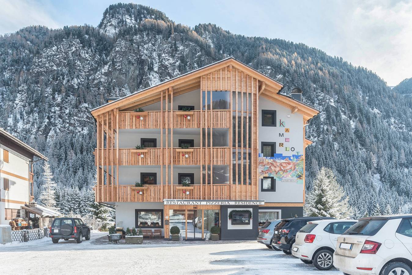 Appartement entier, Kamerloy Apartments - C avec vue sur les montagnes, jardin commun et Wi-Fi in Campitello di Fassa, Dolomiti Superski