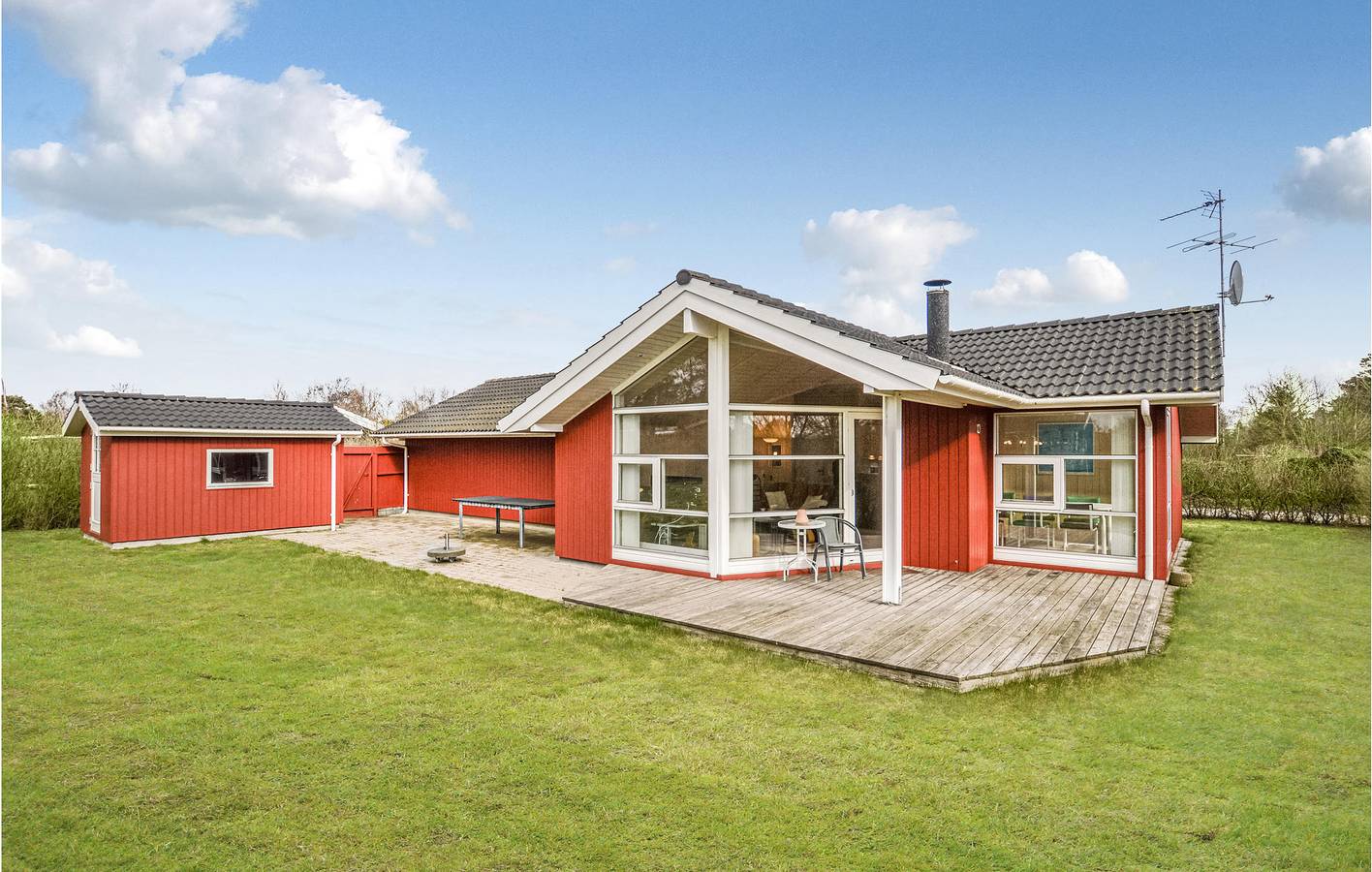Ferienhaus für 6 Personen mit Terrasse in Stillinge Strand, Slagelse