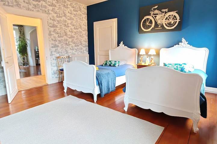 Gîte pour 8 personnes, avec terrasse ainsi que sauna et jardin à Husseren-Wesserling - 3