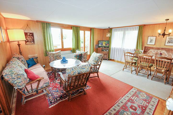 Ferienhaus für 7 Personen, mit Balkon/Terrasse und Balkon sowie Sauna und Ausblick in der Schweiz - 4