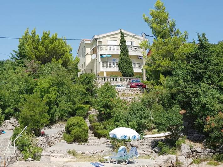 Ferienwohnung für 4 Personen, mit Garten und Ausblick sowie Terrasse