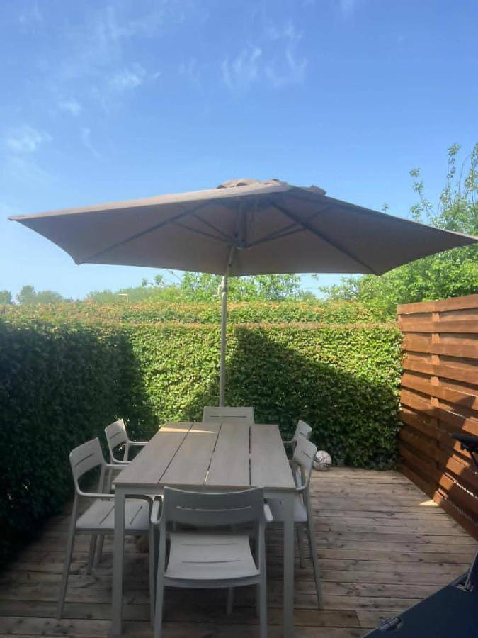 Location de vacances pour 6 personnes, avec Terrasse et Jardin dans Lombardsijde