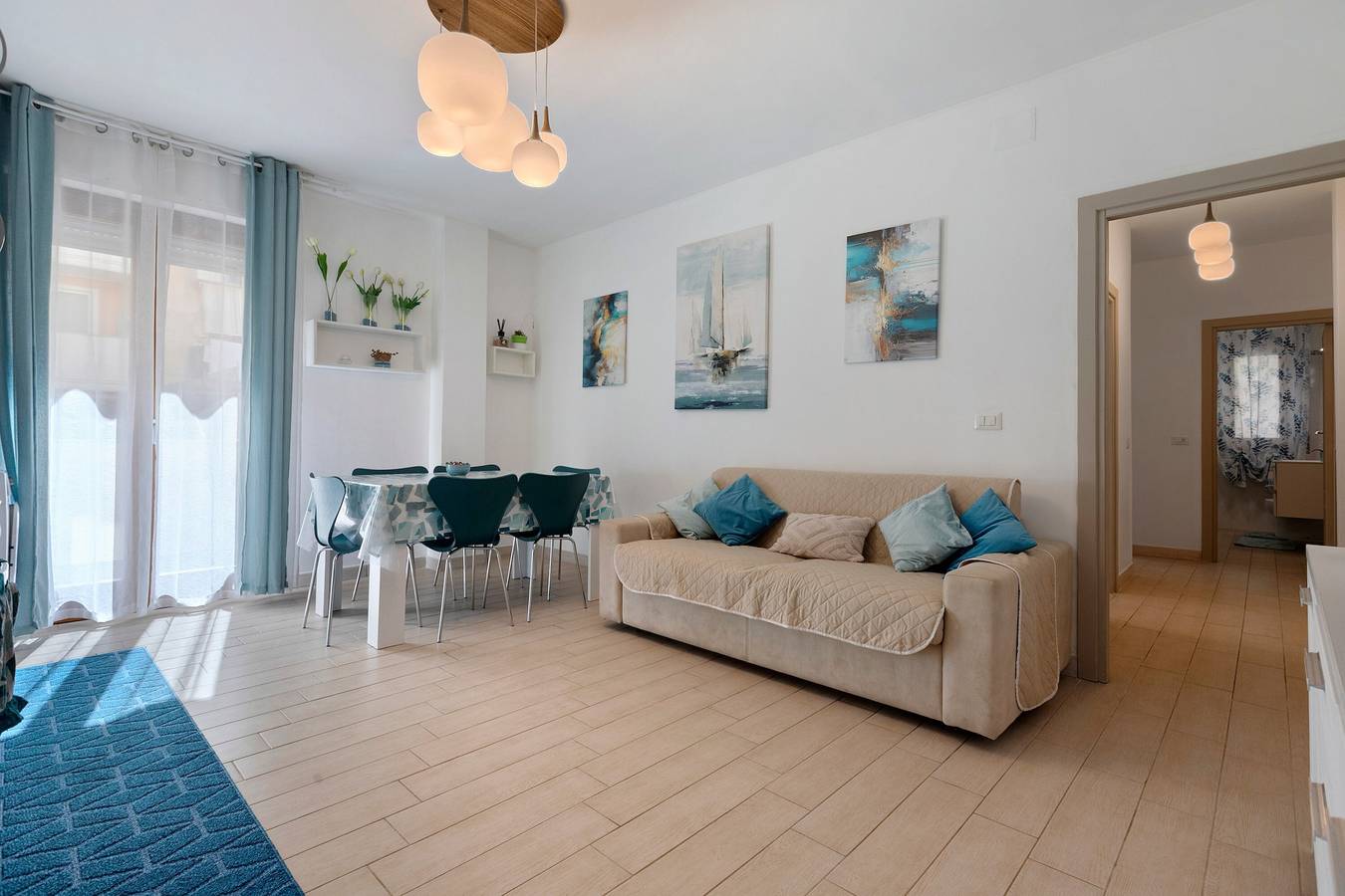 Holiday Home 'Apartment For 6 People Near The Sea' with Balcony, Wi-Fi and Air Conditioning in Pivarada, Alghero