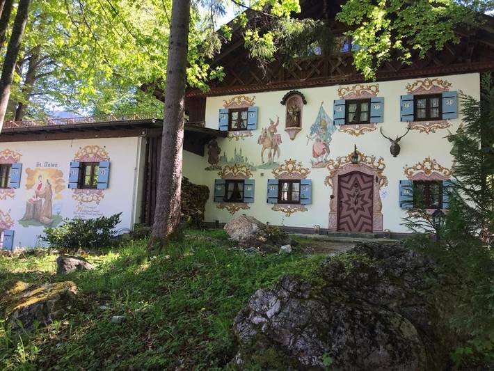Hütte für 8 Personen, mit Garten und Whirlpool in den Ammergauer Alpen - 2