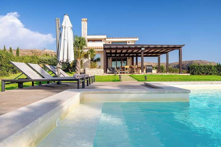 Ferienhaus für 10 Personen, mit Balkon und Garten