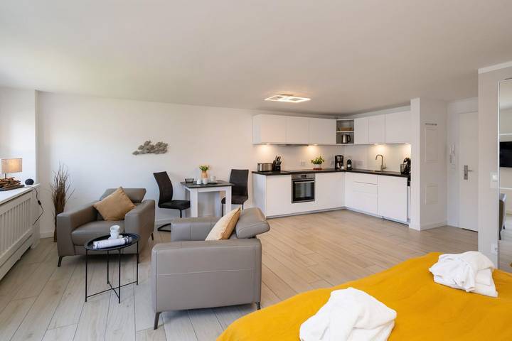 Ferienwohnung für 2 Personen, mit Balkon und Ausblick in Westerland - 3