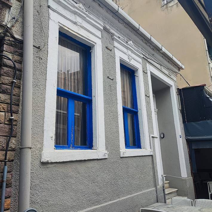 Historisches Haus in Alsancak in Izmir, Türkische Ägäis
