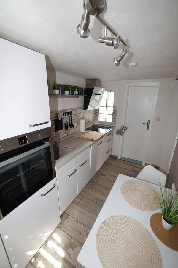 Ferienwohnung für 3 Personen, mit Balkon und Terrasse sowie Garten und Ausblick in Ruttersdorf-Lotschen
