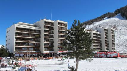 Gîte pour 6 personnes, avec balcon et vue dans Siviez
