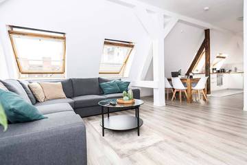 Ferienwohnung für 4 Personen, mit Terrasse in Halle (Saale)