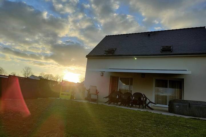 Location de vacances pour 6 personnes, avec jardin à Le Faou