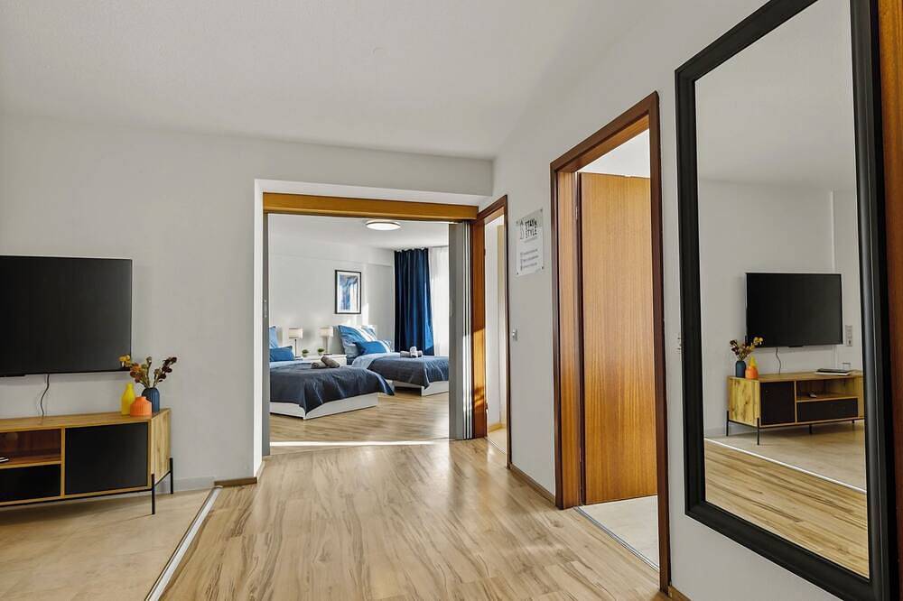 Ganze Wohnung, Lara – Stilvolle 3-Zimmer-Unterkunft im Herzen von Bretten in Bretten, Kraichgau