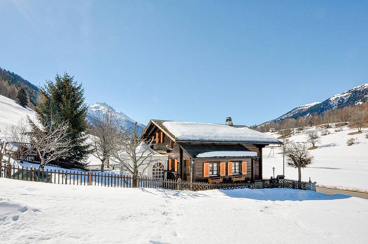 Chalet für 6 Personen, mit Sauna und Terrasse sowie Ausblick in der Aletsch Arena
