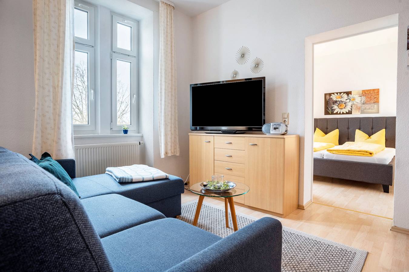 Ferienwohnung 'Burgherr 10' in einem Hotel mit Gemeinschaftsgarten, Balkon und Wi-Fi in Varchentin, Müritz