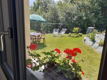 Gîte pour 4 personnes, avec vue et jardin à Thénésol