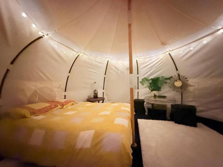 Tente pour 2 personnes, avec vue ainsi que piscine et jardin dans Haute-Vienne - 3