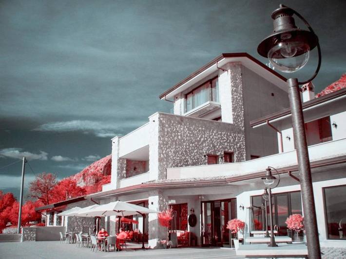 Station pour 2 personnes, avec Balcon et Terrasse ainsi que Jardin et Vue à Castrocielo