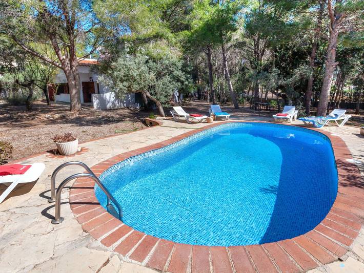 Maison de vacances pour 6 personnes, avec jardin