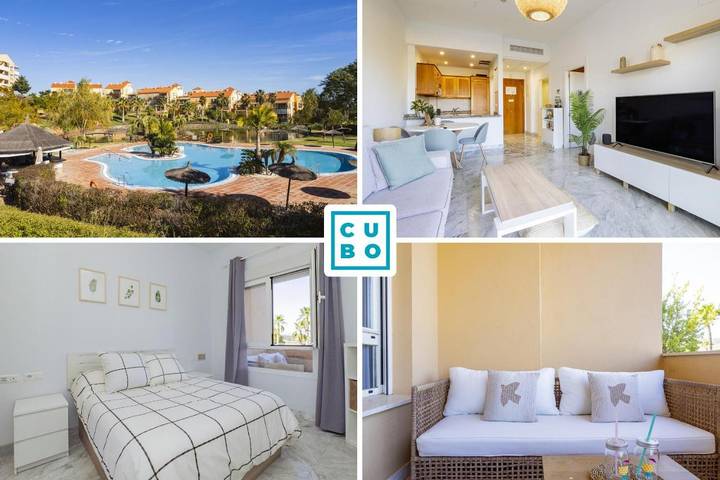 Apartamento para 2 personas, con Balcón además de Terraza y Piscina en Sol Andalusi