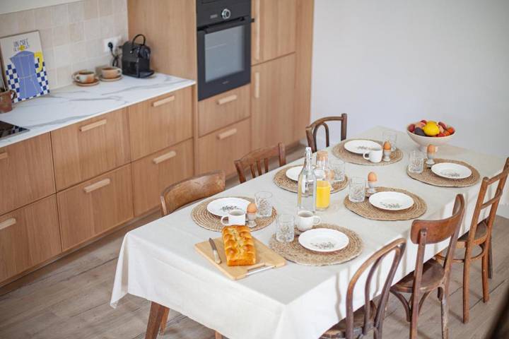 Maison de vacances pour 6 personnes, avec jardin