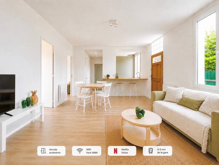 Appartement de vacances pour 8 personnes, avec Terrasse