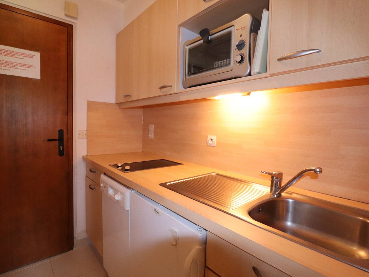 Ganzes Studio, Lichtdurchflutetes Studio mit Südbalkon, direkter Pistenzugang in Méribel-Mottaret, Les Allues