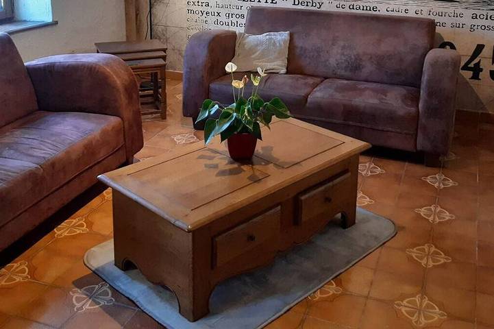 Maison de vacances pour 8 personnes, avec jardin