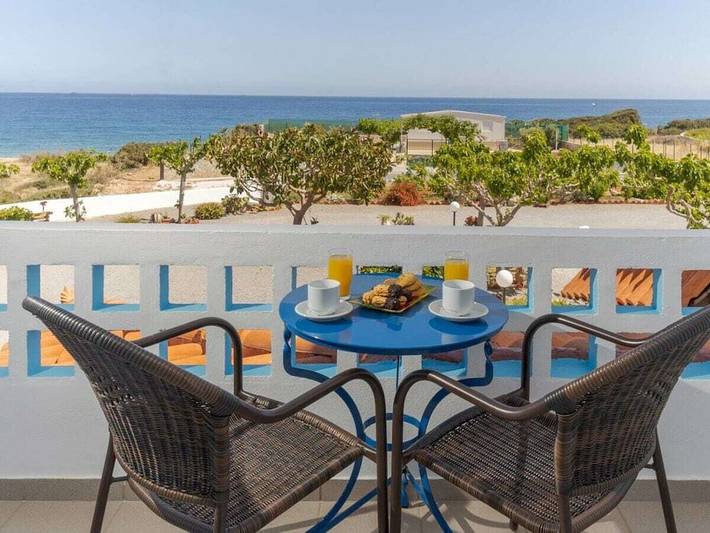 Private Sun im Fischerdorf Mochlos in Lasithi