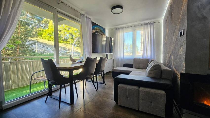 Ferienwohnung für 6 Personen, mit Sauna und Ausblick sowie Terrasse in Ustka