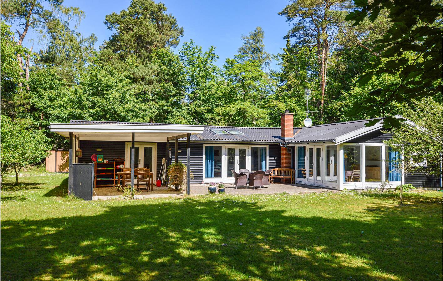 Ferienhaus für 8 Personen mit Terrasse in Vig Lyng, Vig