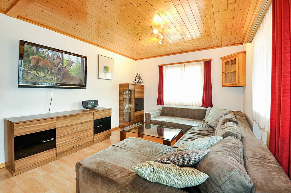 Apartamento vacacional entero, Chalet Dilaila Fewo unten in Grächen, Alpes del Valais