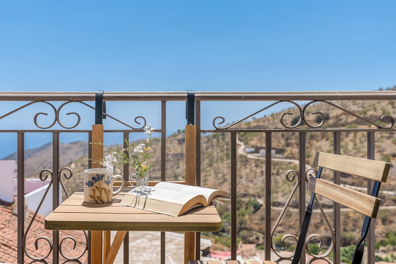 Casa rural 'Bns - Casa La Prensa - Alpujarra' con vistas al mar, terraza privada y Wi-Fi in Sorvilán, Costa Tropical
