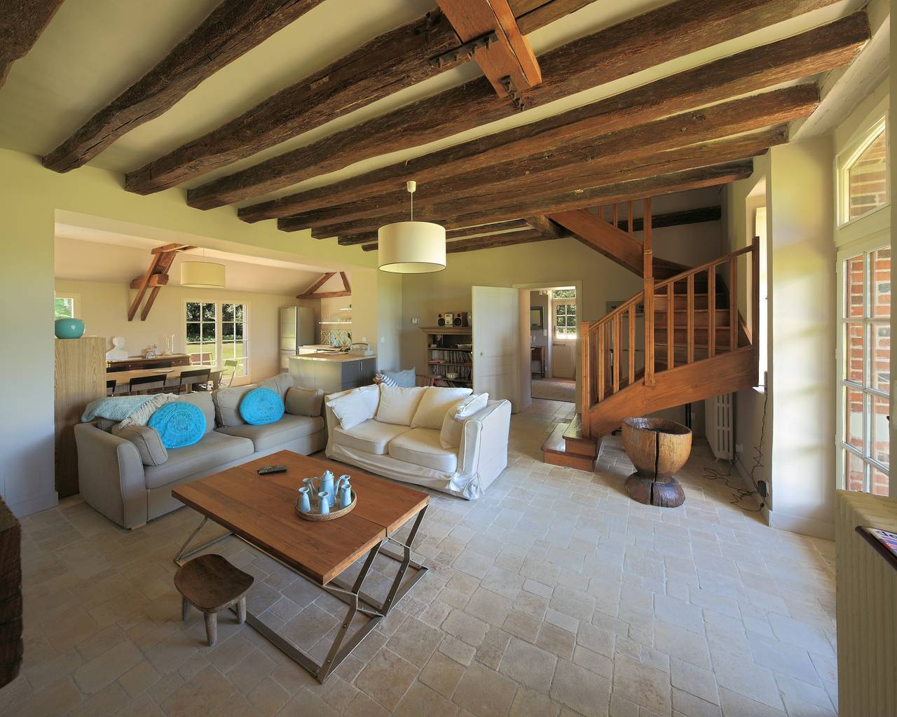 Potager Rempotoir – Domaine de La Trigalière mit Gemeinschaftspool in Ambillou, Tours und Umgebung