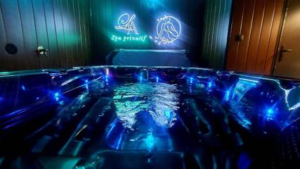 Hôtel pour 2 personnes, avec sauna et jacuzzi dans les Ardennes